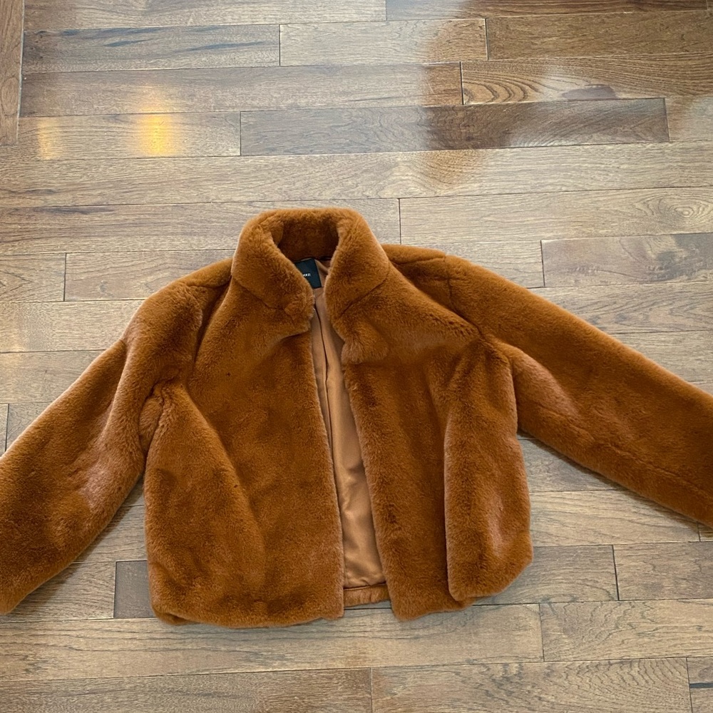 Forever 21 Fuzzy Coat